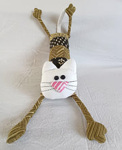 Load image into Gallery viewer, Chameli the Kitty – Upcycled handmade soft toy