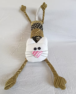 Chameli the Kitty – Upcycled handmade soft toy