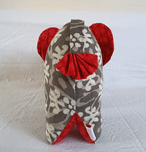 Load image into Gallery viewer, Billy the Elephant – Handmade soft toy elephant (10”/8”/3”)