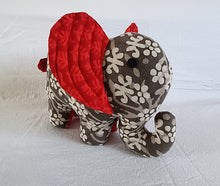 Load image into Gallery viewer, Billy the Elephant – Handmade soft toy elephant (10”/8”/3”)